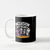 Mug L'inclusion n'est pas effrayant enseignant Squelet (Gauche)