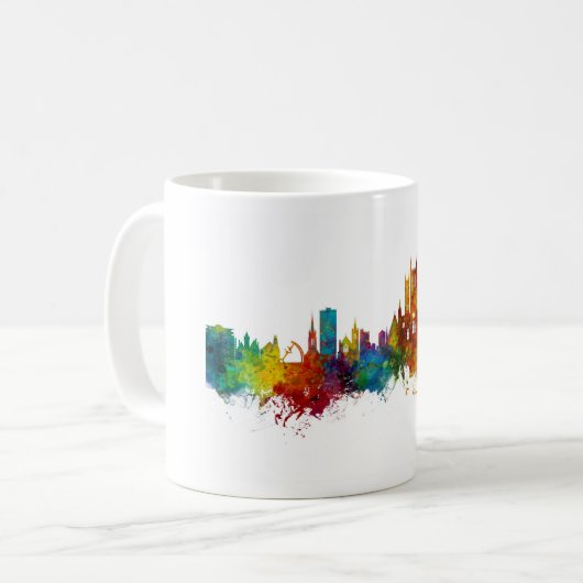 Mug Lincoln England Skyline (Devant gauche)
