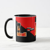 Mug Lincoln High School Liens Couleurs (Gauche)