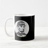 Mug Lincoln Portant le Casquette de Trump - Funny Abe (Gauche)