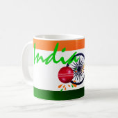 Mug L'Inde 2011 coupes du monde du cricket ICC (Devant gauche)
