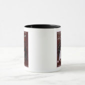 Mug "L'Indien" - Plume rouge, chef du (Centre)