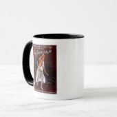 Mug "L'Indien" - Plume rouge, chef du (Devant gauche)
