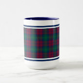 Mug Lindsay Clan Tartan (Centre)