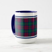 Mug Lindsay Clan Tartan (Devant gauche)