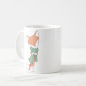 Mug L'industrie graphique de Fox d'amants de tricot de (Devant gauche)