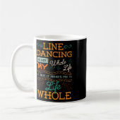 Mug Line Dancing Chorégraphié Dance Teacher Group Dan (Gauche)