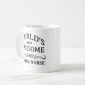Mug L'infirmier en chef le plus impressionnant du (Devant gauche)