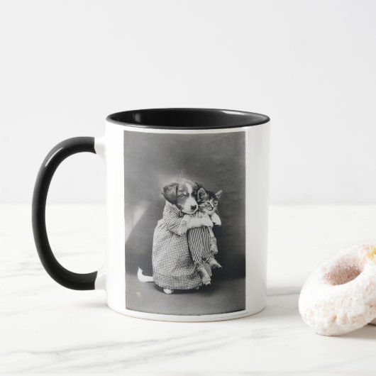 Mug L'Infirmière Chaton Chaton Harry Whittier Libère 1 (Avec donut)