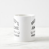 Mug L'infirmière de l'oncologie la plus (Centre)