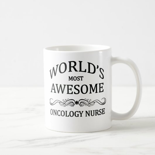 Mug L'infirmière de l'oncologie la plus (Droite)