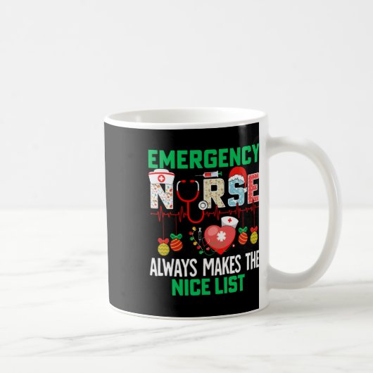 Mug L'Infirmière D'Urgence Fait Toujours Le Chr De L'I (Droite)
