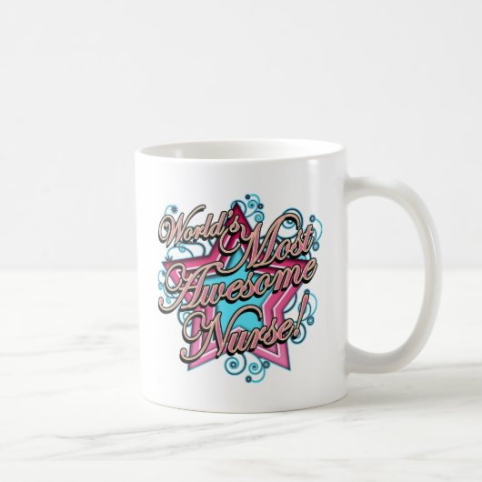 Mug L'infirmière la plus impressionnante des mondes (Droite)