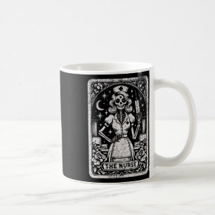 Mug L'infirmière Skeleton Tarot Card Drôle infirmière 