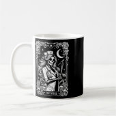 Mug L'infirmière Skeleton Tarot Card Drôle infirmière  (Gauche)