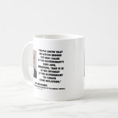 Mug L'inflation de Ben Bernanke érode la vraie dette (Devant gauche)