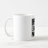 Mug L'inflation est la véritable pandémie (Gauche)
