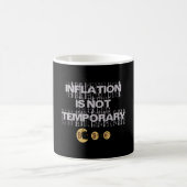 Mug L'inflation n'est pas transitoire (Centre)