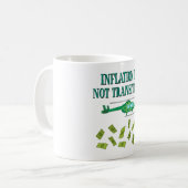 Mug L'inflation n'est pas transitoire (Devant gauche)