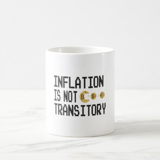 Mug L'inflation n'est pas transitoire (Centre)