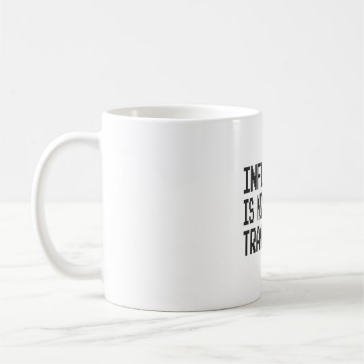 Mug L'inflation n'est pas transitoire (Gauche)