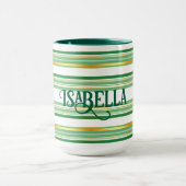 Mug Linge Luxe Populaire Green Gold Texture Collection (Centre)