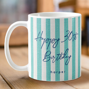 Mug Linge Revêtu Joyeux Anniversaire 30ème Monnaie