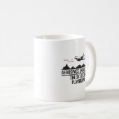 Mug L'ingénierie aérospatiale le ciel est notre (Devant droit)