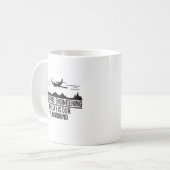 Mug L'ingénierie aérospatiale le ciel est notre (Devant gauche)