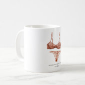 Mug Lingerie Blush Mariage (Devant gauche)