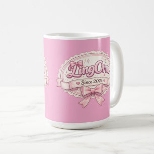 Mug LingOrm Depuis 2024 Badge Ruban Coquette