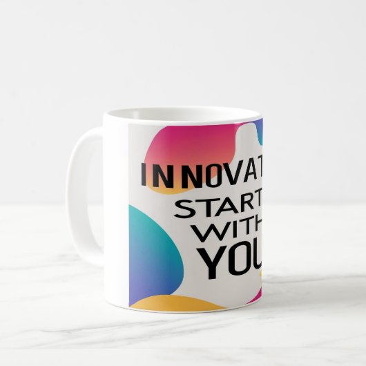 Mug L'innovation commence avec vous (Devant gauche)