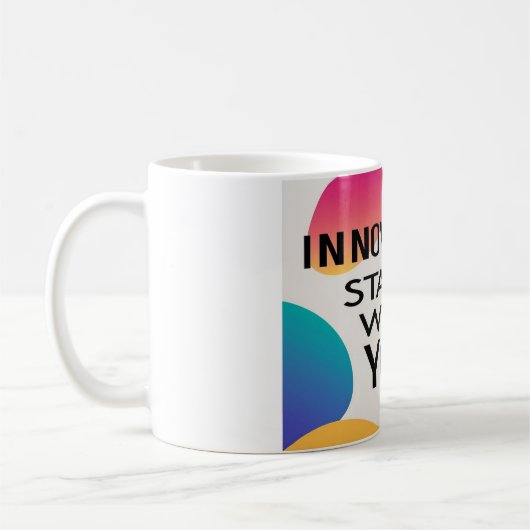 Mug L'innovation commence avec vous (Gauche)
