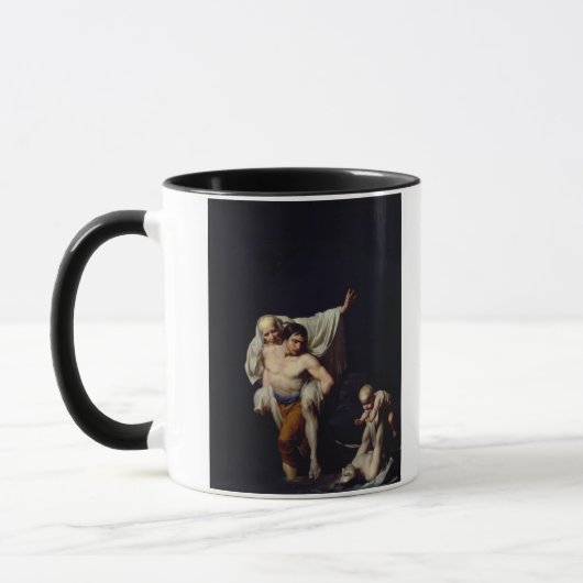 Mug L'inondation, c.1789 (huile sur la toile) (Gauche)