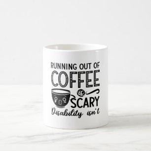 Mug L'Inquiétude De La Santé Mentale S'Étire De La Peu
