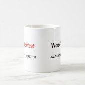 Mug L'inspecteur de santé et sécurité le plus chaud (Centre)
