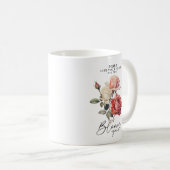Mug L'inspiration de la floraison rose à nouveau (Devant droit)
