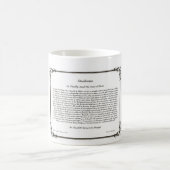Mug L'inspiration de Mug=Daily de café de poème de (Centre)