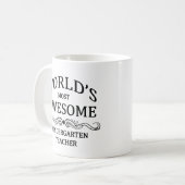 Mug L'institutrice gardienne la plus impressionnante (Devant gauche)
