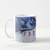 Mug L'instructeur Mottaret de ski (Gauche)
