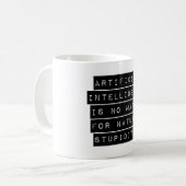 Mug L'Intelligence Artificielle Ne Correspond À Rien (Devant gauche)