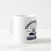 Mug L'intelligence artificielle Penser un Humour plus (Devant gauche)