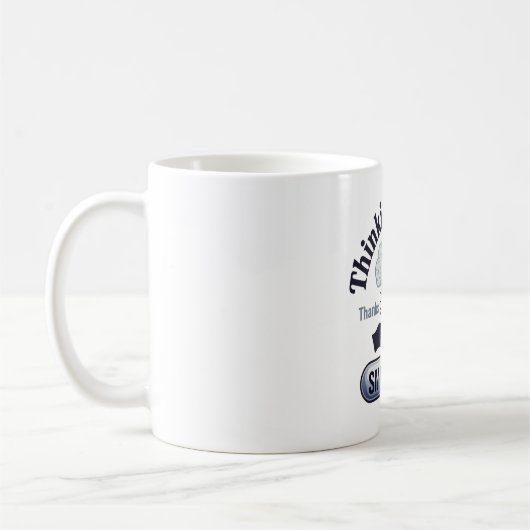 Mug L'intelligence artificielle Penser un Humour plus (Gauche)