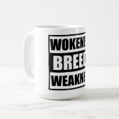 Mug l'intelligence engendre la faiblesse (Devant gauche)