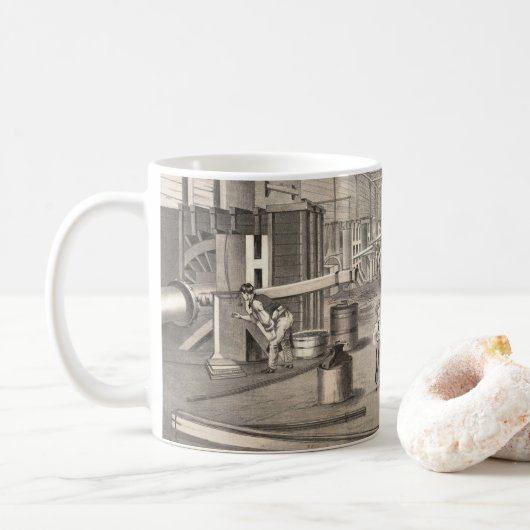 Mug L'Intérieur Du Bâtiment De H.C. Redington & Compan (Avec donut)