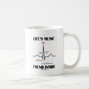 Mug L'intérieur trouvé par musique de la vie