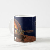 Mug L'interprétation de l'artiste de la Lander de visi (Devant gauche)