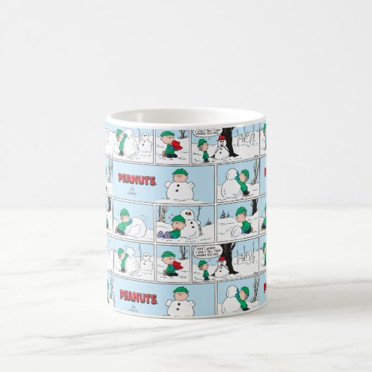 Mug Linus Construit Un Snowman (Centre)