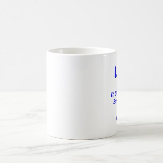Mug Linux allant mieux (Centre)