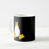 Mug Linux Gris petit (Devant gauche)